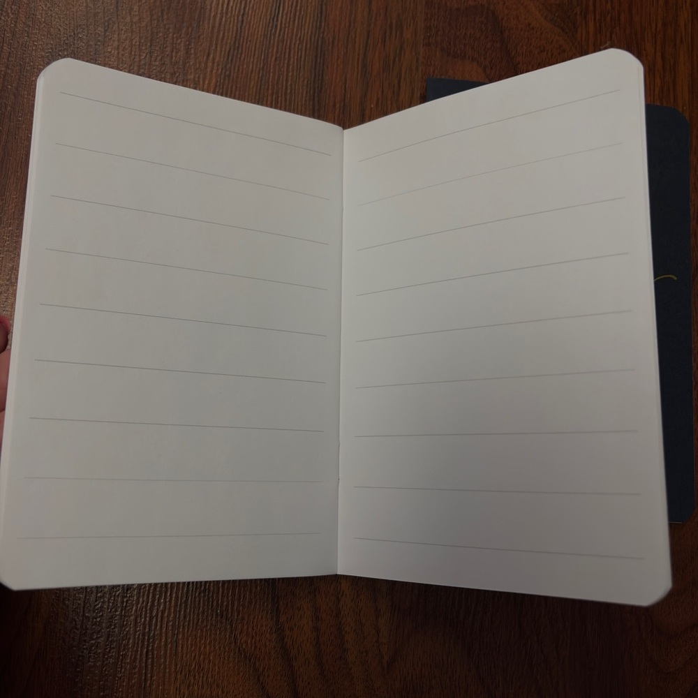Gold Lettered Vow Notebooks - Picture 3 of 3